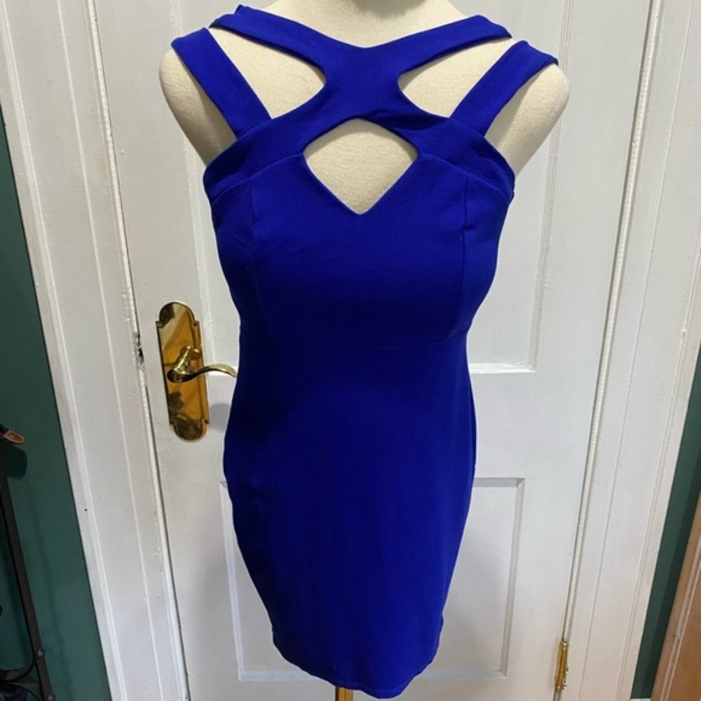 Blue Cocktail Dress
